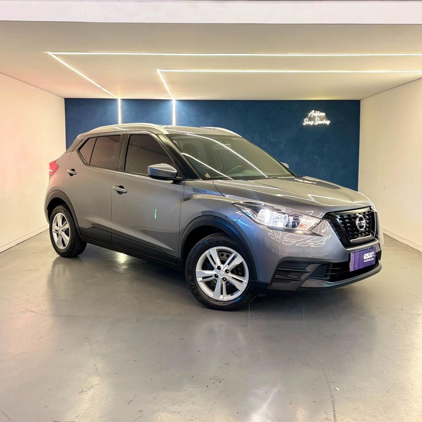 Nissan KICKS S 1.6 16V Flex 5p Aut. - Cinza - 2020 - Nissan 2020
