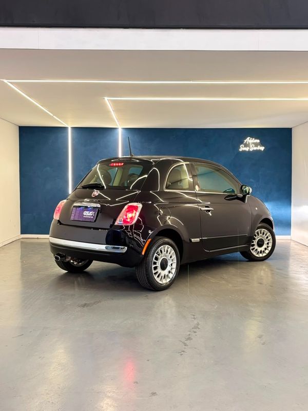 Fiat 500 Lounge Air 1.4 Flex automático - Preto - 2012 2012 - Foto 4