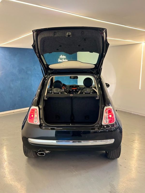 Fiat 500 Lounge Air 1.4 Flex automático - Preto - 2012 2012 - Foto 5