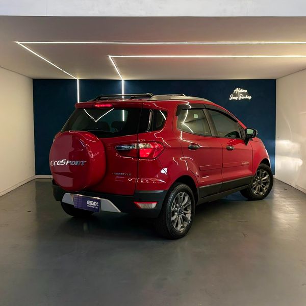 Ford EcoSport FREESTYLE 1.6 16V Flex 5p - Vermelho - 2014 2014 - Foto 5