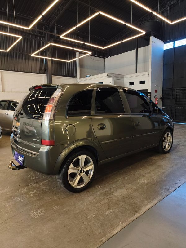 Chevrolet Meriva Maxx 1.4 MPFI 8V ECONOFLEX 5p - Verde - 2010 2010 - Foto 4