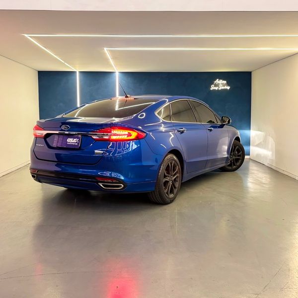 Ford Fusion SEL 2.0 Ecobo. 248cv Aut. - Azul - 2018 2018 - Foto 5
